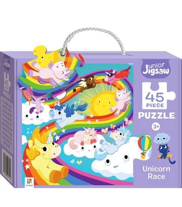 ROMPECABEZA UNICORN RACE JUNIOR JIGSAW 45PZ