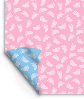 PAPEL DE REGALO PIECITO DUPLEX 19"X25"