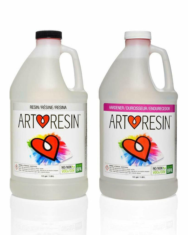 KIT DE RESINA Y ENDURECEDOR 1 GALON ARTESIN