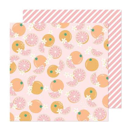 PAPEL ESTAMPADO DOBLE CARA 12 X 12 DULCE Y AGRIO