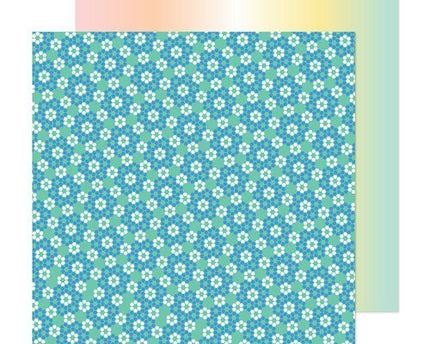 PAPEL ESTAMPADO DOBLE CARA 12 X 12 FANTASTICO ARRIBA Y ABAJO