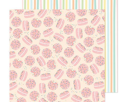 PAPEL ESTAMPADO DOBLE CARA 12 X 12 FANTASTICO PASTEL