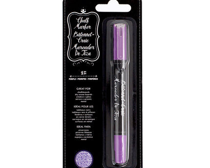 MARCADOR DE TIZA MORADO