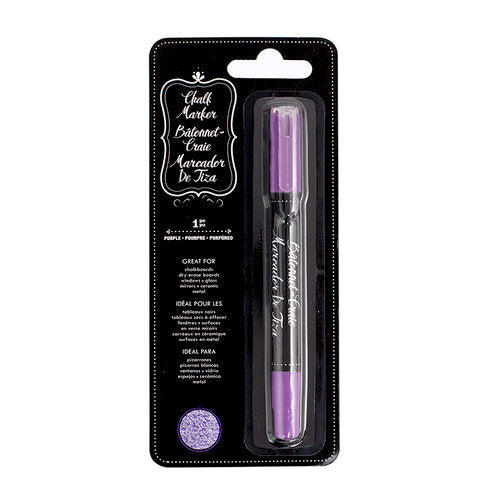 MARCADOR DE TIZA MORADO
