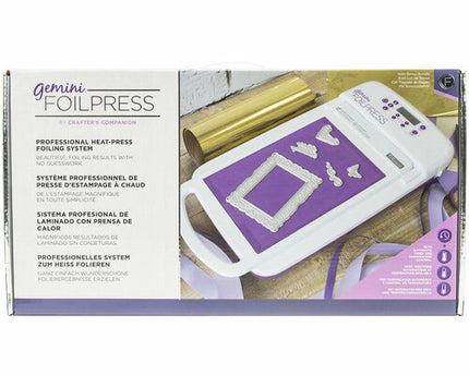 MAQUINA DE LAMINADO CON PRENSA DE CALOR WHITE - CRAFTERS