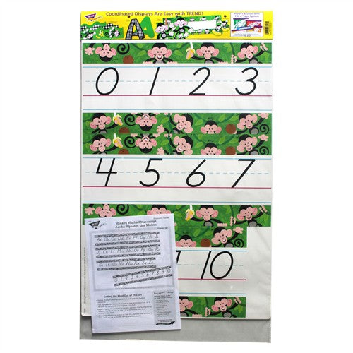 BULLETIN MONKEY MISCHIEF JUMBO ALPHABET