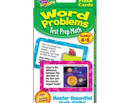 FLASH CARDS WORD PROBLEMS GRADES 4-6