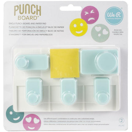 TABLERO DE PERFORACION DE EMOJI - MEMORY KEEPERS
