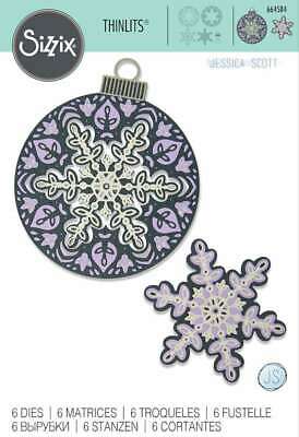 SIZZIX - DIES COPOS DE NIEVE