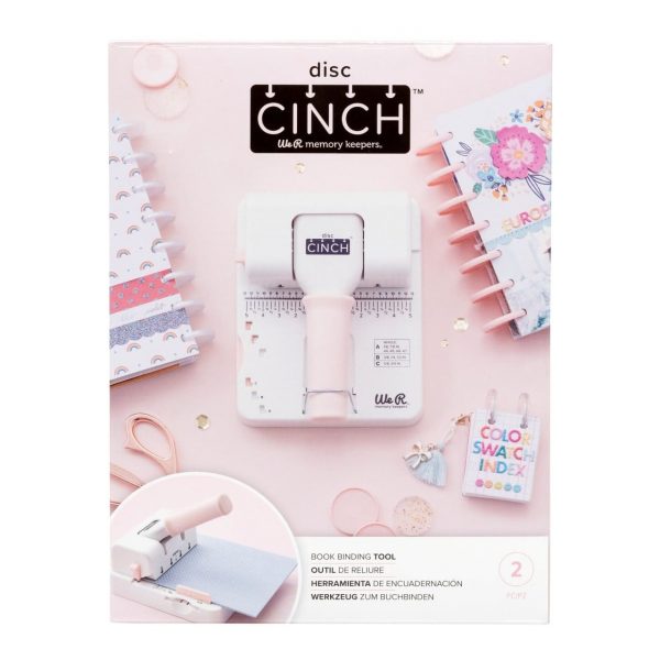 ENCUADERNADORA MINI CINCH ROSADA