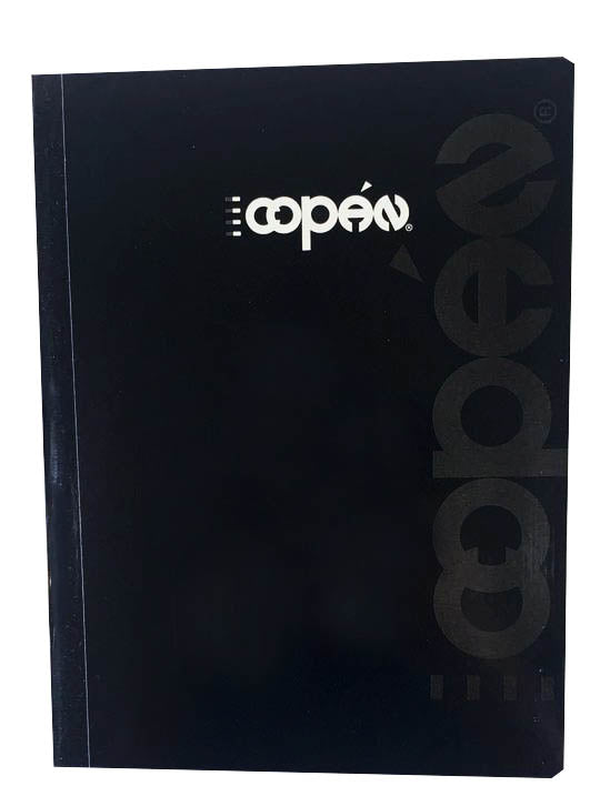CUAD. COSIDO COPAN NEGRO 200PG GDE