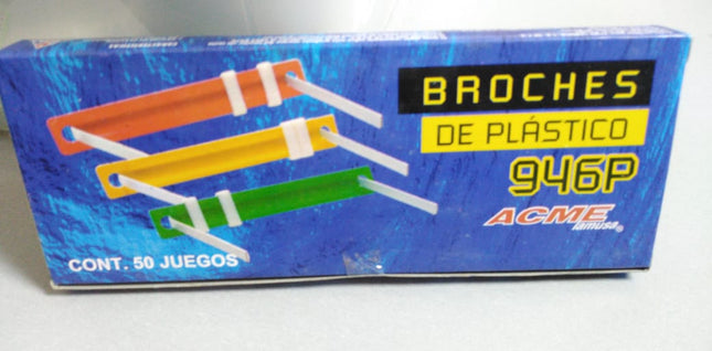 FASTENER PLASTICOS ACME 50 JUEGOS