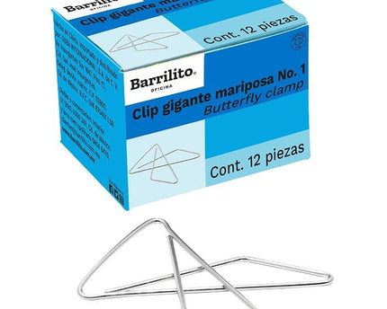 CLIPS MARIPOSA #1 12PZA