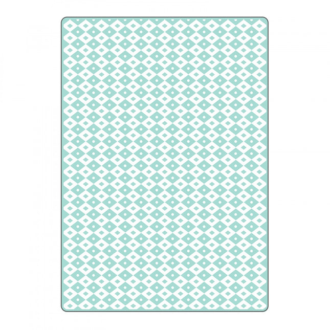 TEXTURED EMBOSSING FOLDER DIAMANTES