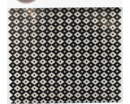 TEXTURED EMBOSSING FOLDER DIAMANTES