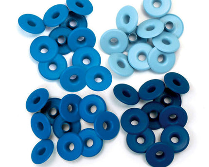 OJALES ANCHOS COLOR AZUL 1.3CM X 0.5CM