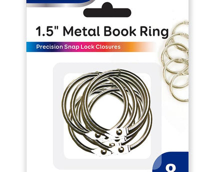 AROS DE METAL BAZIC 1.5" 8PZ