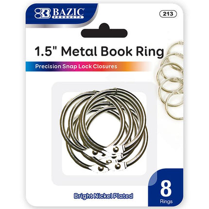 AROS DE METAL BAZIC 1.5" 8PZ