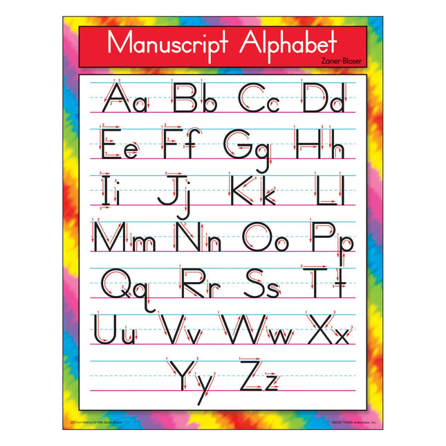 LAMINA MANUSCRIPT ALPHABET