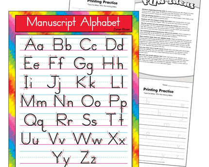 LAMINA MANUSCRIPT ALPHABET