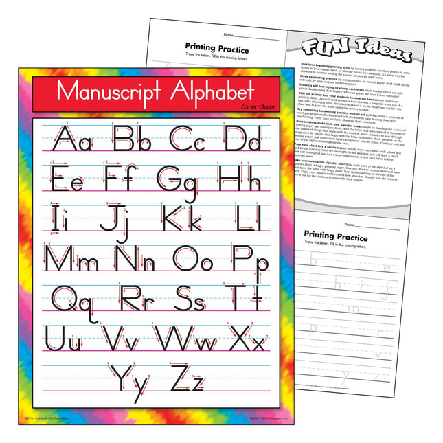 LAMINA MANUSCRIPT ALPHABET