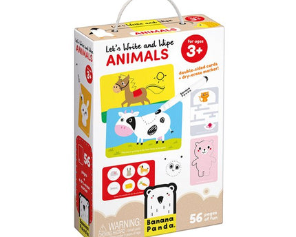 JUEGO LETS WRITE AND WIPE ANIMALS