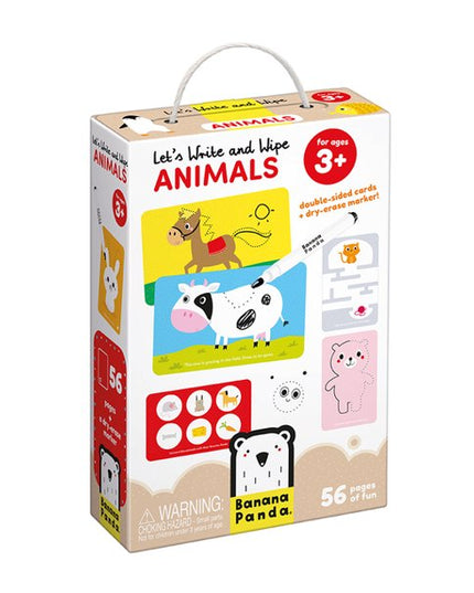 JUEGO LETS WRITE AND WIPE ANIMALS