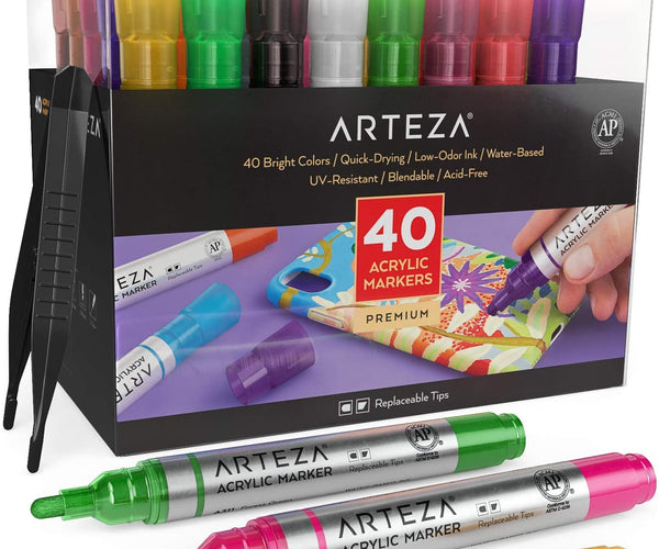 Arteza Acrylic Acrylic Marker Set SET DE MARCADORES