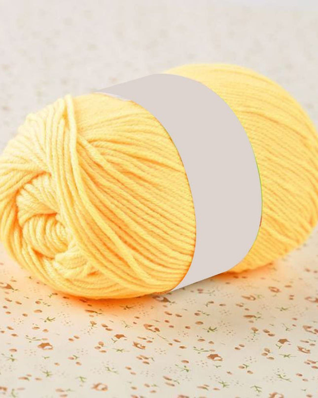 LANA COLOR AMARILLO HUEVO