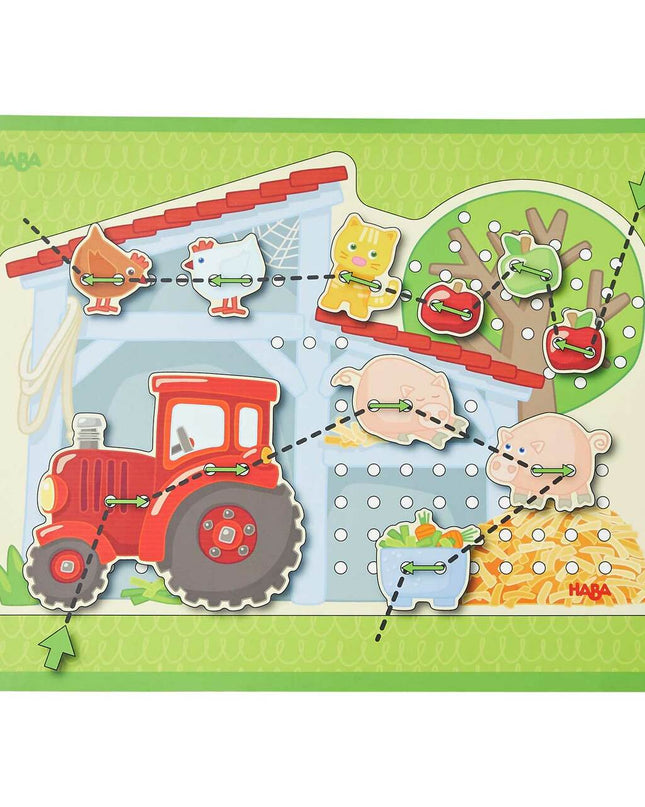 FARM THREADING & LACING GAME
