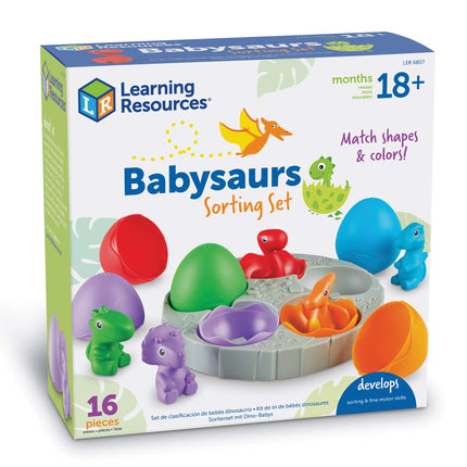 BABYSAURS SORTING SET