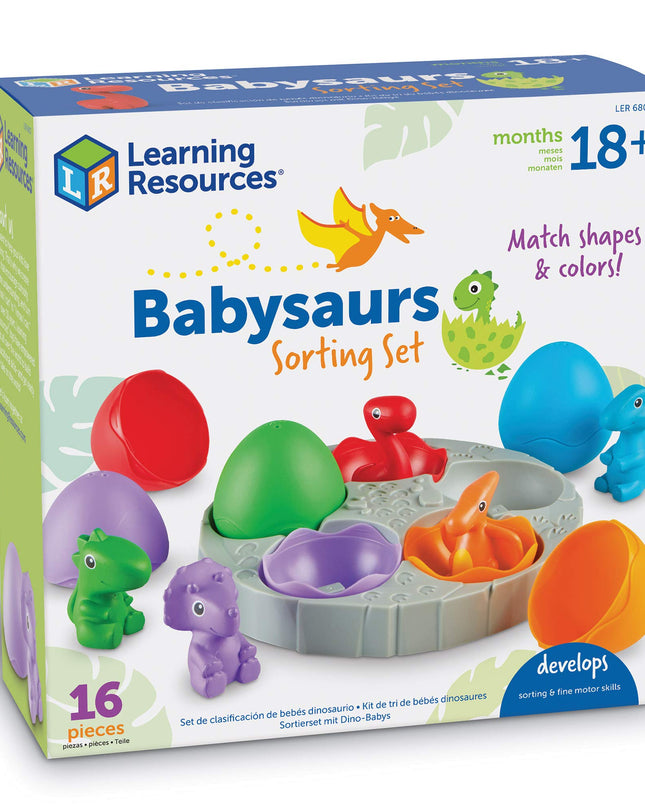 BABYSAURS SORTING SET