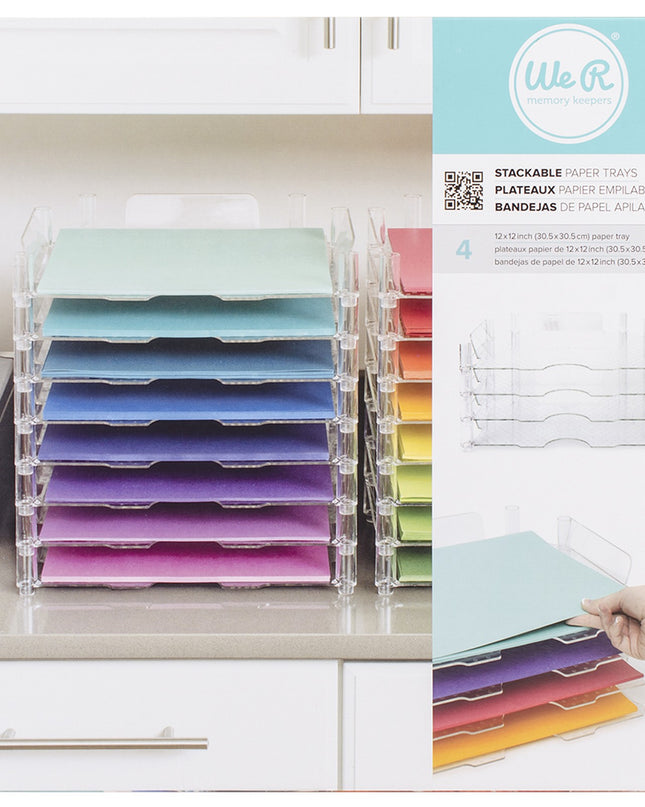 PAPELERA P/ESCRITORIO 4 DIVISIONES