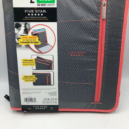 BINDER ZIPPER FIVE STAR