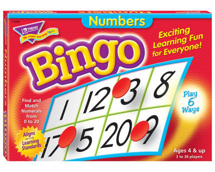 BINGO NUMBERS