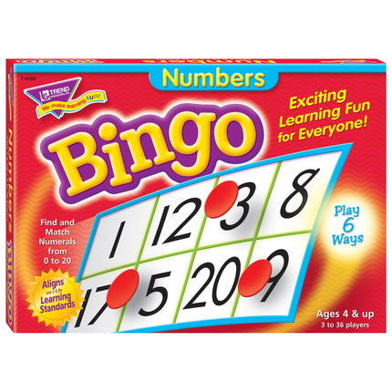 BINGO NUMBERS