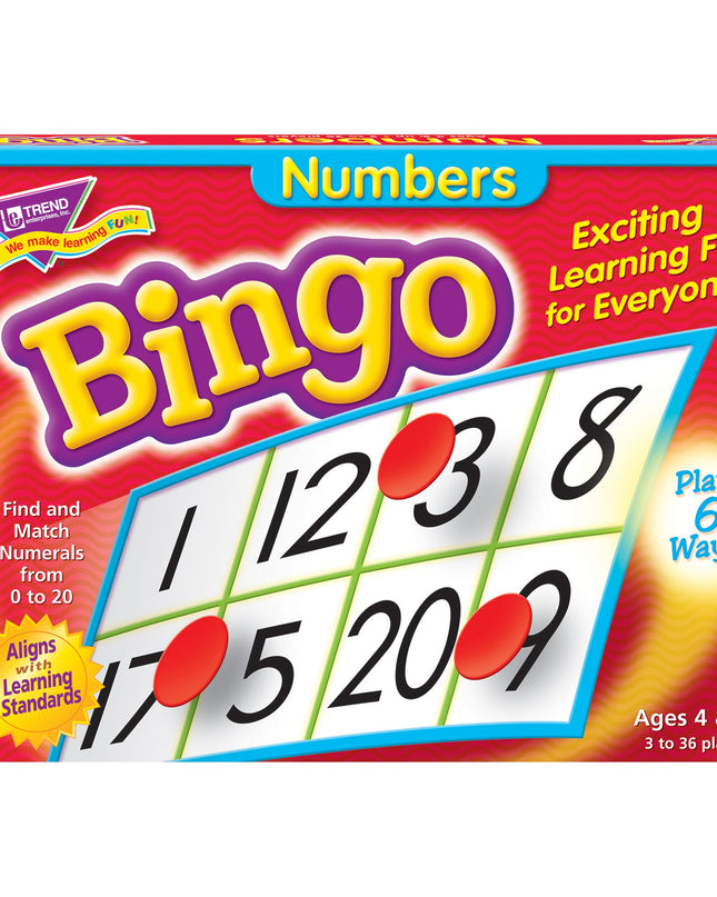 BINGO NUMBERS