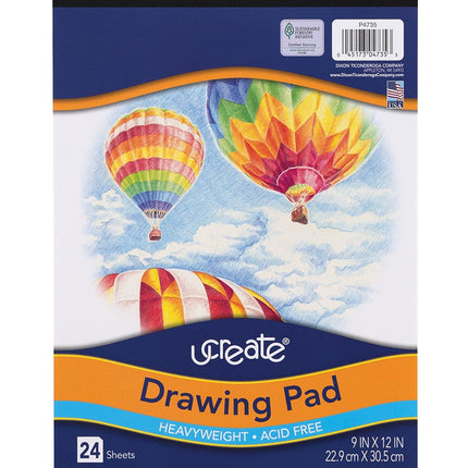 BLOCK DRAWING PAD ARTIST 9 X12