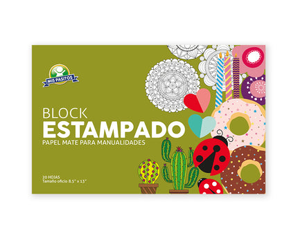 BLOCK ESTAMPADO PAPEL MATE