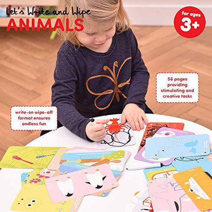 JUEGO LETS WRITE AND WIPE ANIMALS