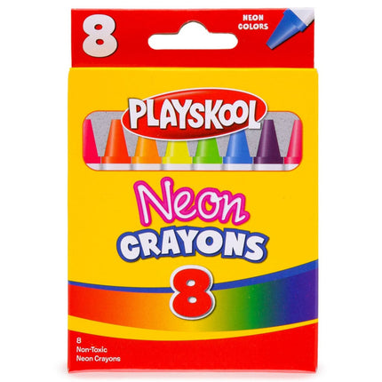 CRAYONES NEON 8 UND PLAYSKOOL