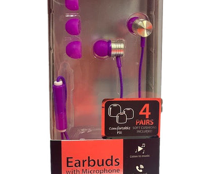 AURICULARES EURBUD V/COLORES C/REPUESTO