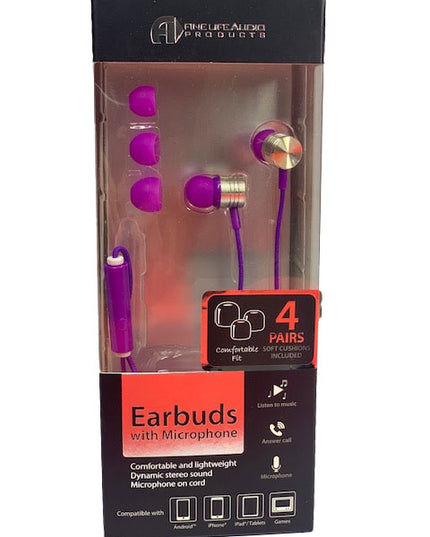 AURICULARES EURBUD V/COLORES C/REPUESTO