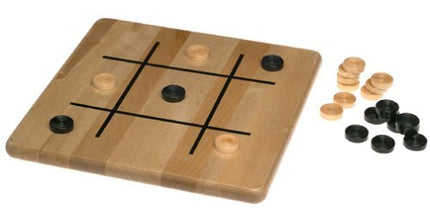 JUEGO DE DAMERO (WOOD CHECKERS)