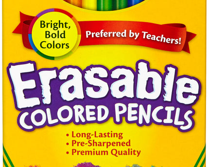 LAPIZ DE COLOR BORRABLES 12 CLRS