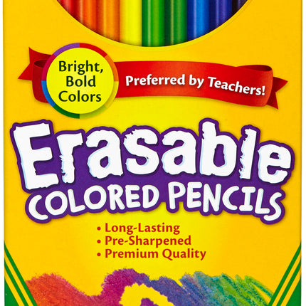 LAPIZ DE COLOR BORRABLES 12 CLRS