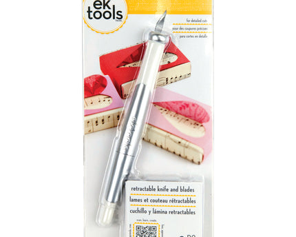 CUCHILLO Y LAMINA RETRACTABLE EK TOOLS.
