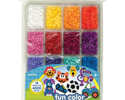 BANDEJA DE 4000 CUENTAS 16 COLORES