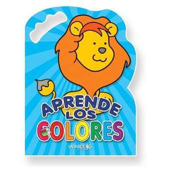 LIBRO P/COLOREAR APRENDO LOS COLORES EL LEON