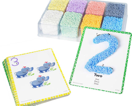 PLAYFOAM SHAPE & LEARN NUMBERS SET